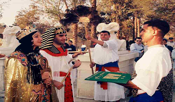 Fiesta de Boda en Egipto estilo faranico Egipto Travel
