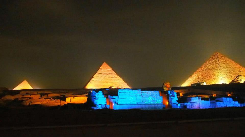 Sound and Light Show at the Giza Pyramids