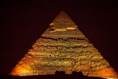 Tour al Espectáculo de Luz y Sonido en Las Pirámides