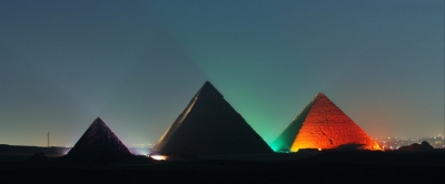 Sound and Light Show Pyramids