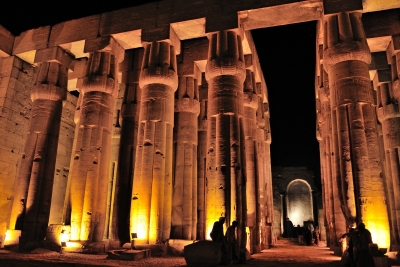 Espectáculo de Luz y Sonido en el Templo de Karnak